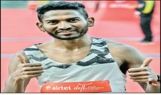 ଦିଲ୍ଲୀ ହାଫ୍‌ ମାରାଥନ୍‌ରେ ସାବ୍‌ଲେଙ୍କ କୀର୍ତ୍ତିମାନ