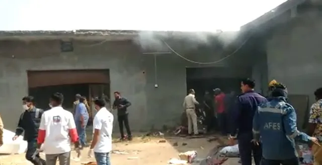 ଅହମଦାବାଦ କପଡ଼ା ଗୋଦାମରେ ଅଗ୍ନିକାଣ୍ଡ ଯୋଗୁଁ ୯ଜଣ ଜୀବନ୍ତ ଦଗ୍ଧ