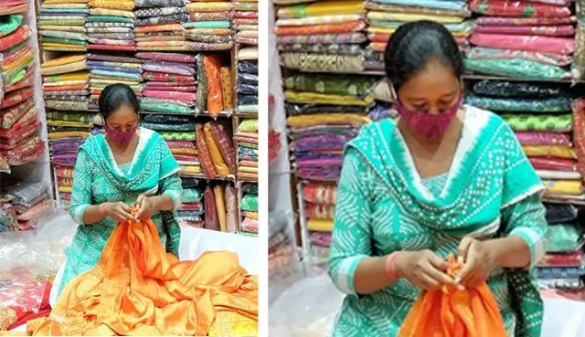 ଜାତୀୟ କ୍ରୀଡ଼ାରୁ କପଡ଼ା ଦୋକାନ, ପେଟ ପାଇଁ ଫୁଟ୍‌ବଲର୍‌ ମିନତି ଏବେ ସେଲ୍‌ସ ଗାର୍ଲ