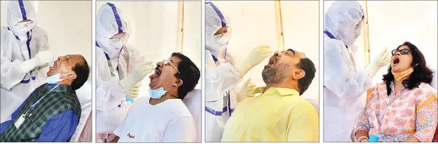 ଶୀତ ଅଧିବେଶନ ପାଇଁ ବାଚସ୍ପତି, ବିଧାୟକ ଓ କର୍ମଚାରୀଙ୍କ କୋଭିଡ୍‌ ଟେଷ୍ଟ ଆରମ୍ଭ