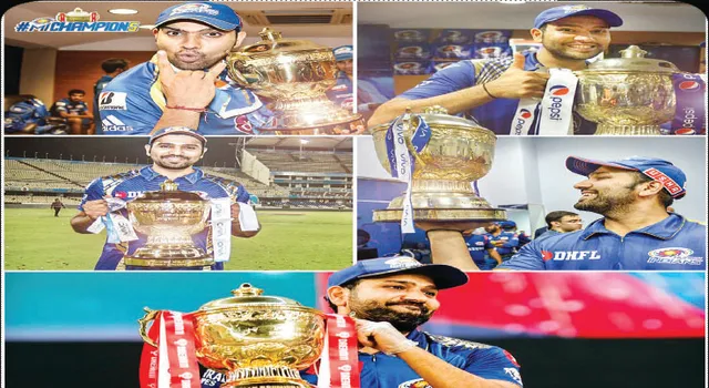 ଅତୁଳନୀୟ ଇଣ୍ଡିଆନ୍ସ: ମୁମ୍ବାଇ ୫, ଚେନ୍ନାଇ ୩, କୋଲକାତା ୨