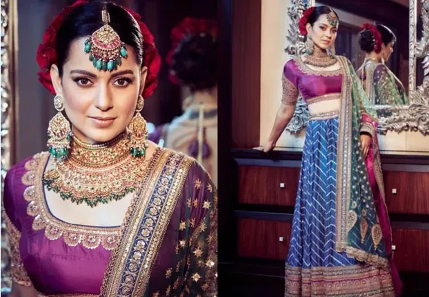 ୧୪ ମାସରେ ତିଆରି ହୋଇଛି କଙ୍ଗନାଙ୍କ ଲେହେଙ୍ଗା