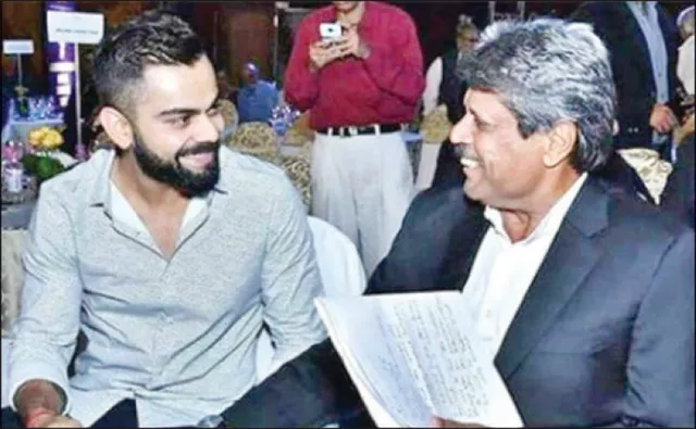 କୋହଲିଙ୍କୁ ଲେଗ୍‌ସାଇଡ୍‌ ସଟ୍‌ କାଣ୍ଟଛାଣ୍ଟ କରିବାକୁ ହେବ: କପିଳ ଦେବ