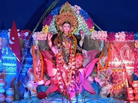 ବାଲିଅନ୍ତା ବ୍ଲକ ଅଧୀନ ବୁଦ୍ଧିପଡ଼ାରେ ଗଜଲକ୍ଷ୍ମୀ ପୂଜା