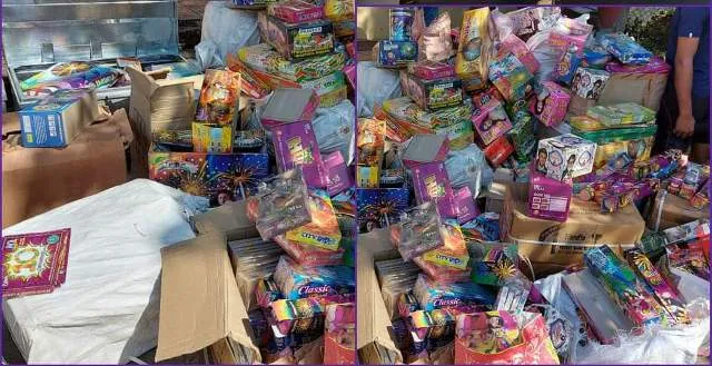 ବାଣ ବିକ୍ରି ଅଭିଯୋଗରେ ୪ ବ୍ୟବସାୟୀ ଅଟକ,୧୦ ଲକ୍ଷରୁ ଉର୍ଦ୍ଧ୍ୱ ଟଙ୍କାର ବାଣ ଜବତ