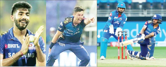 ଦିଲ୍ଲୀ ବାଟବଣା, ମୁମ୍ବାଇ ଶୀର୍ଷରେ ଦୃଢ଼