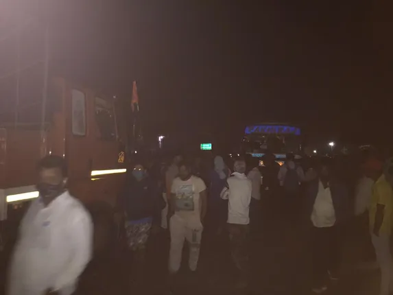 ଟ୍ୟୁସନ୍‌ରୁ ଫେରୁଥିବା ବେଳେ ତୃତୀୟ ଶ୍ରେଣୀ ଛାତ୍ରଙ୍କୁ ଚାପି ଦେଲା ଟ୍ରକ୍, କ୍ଷତିପୂରଣ ଦାବିରେ ଜାତୀୟ ରାଜପଥ ଅବରୋଧ