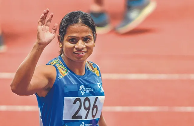 ଅଲମ୍ପିକ ପାଇଁ ‘ସାଇ’ ଗଠନ  କରିଥିବା କୋର ଆଥଲେଟିକ୍ସ ଗ୍ରୁପରେ  ଦୂତି ଚାନ୍ଦ