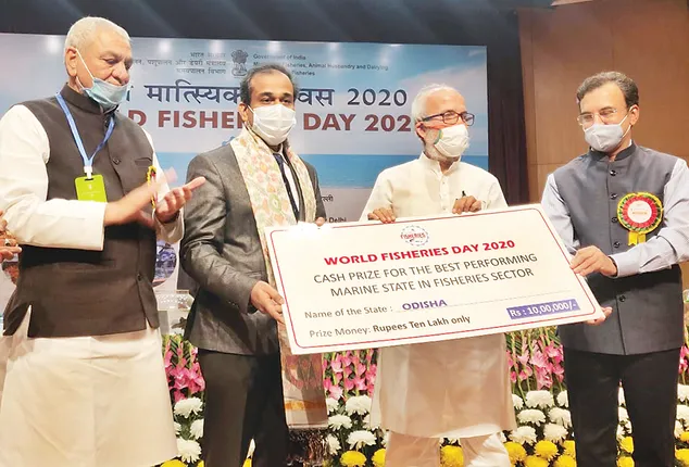 ଶ୍ରେଷ୍ଠ ସାମୁଦ୍ରିକ ରାଜ୍ୟ ପୁରସ୍କାର ପାଇଲା ଓଡ଼ିଶା