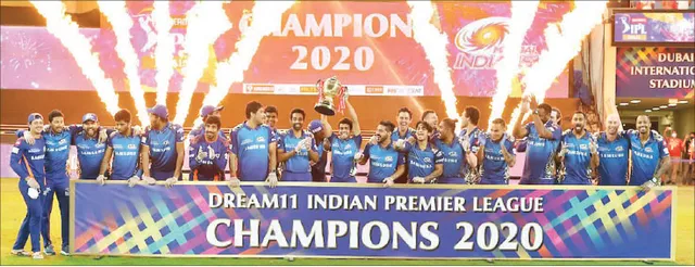 ଦୁବାଇରେ ରୋହିତ ରାଜୁତି : ମୁମ୍ବାଇ ଜିତିଲା ଆଇପିଏଲ୍‌