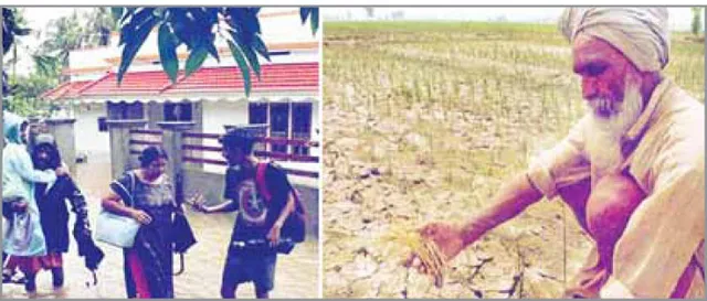 ଦେଶର ୭୫% ଜିଲ୍ଲା ପାଗ ଦ୍ବାରା ଭୀଷଣ ପ୍ରଭାବିତ