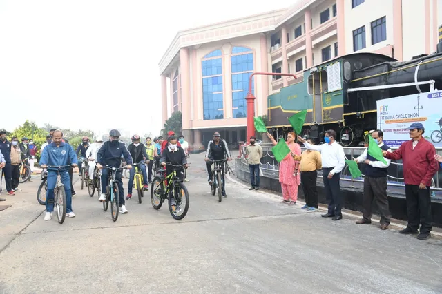 ପୂର୍ବତଟ ରେଳପଥ ପକ୍ଷରୁ ସାଇକ୍ଲୋଥନ କାର୍ଯ୍ୟକ୍ରମ