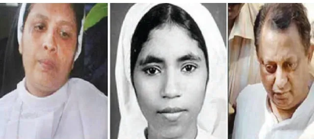 ସିଷ୍ଟର ଅଭୟା ହତ୍ୟା ମାମଲା: କେରଳ ପାଦ୍ରୀ, ନନ୍‌ଙ୍କୁ ଆଜୀବନ କାରାଦଣ୍ଡ