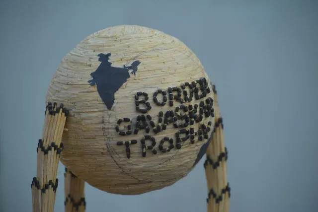 ଦିଆସିଲି କାଠିରେ ବର୍ଡ଼ର ଗାଭାସ୍କର ଟ୍ରଫି