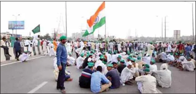 କୃଷକ ଆନ୍ଦୋଳନ ଜାରି, ଖାଦ୍ୟ ସାମଗ୍ରୀ ଯୋଗାଣ ପ୍ରଭାବିତ