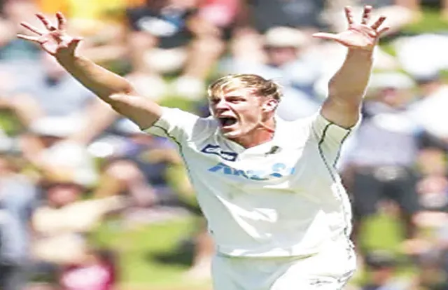 ଜାମିସନ୍‌ ଓ ସାଉଦିଙ୍କ ଘାତକ ବୋଲିଂ: ୱେଷ୍ଟଇଣ୍ଡିଜ୍‌ ୧୨୪/୮, ନ୍ୟୁଜିଲାଣ୍ଡ୍‌ ୪୬୦, ୩୩୬ ରନ୍‌ରେ ଆଗୁଆ