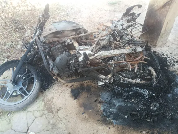 ସାନକୋଦଣ୍ଡାରେ ବାଇକ ପୋଡି, ଜଣେ ଅଟକ