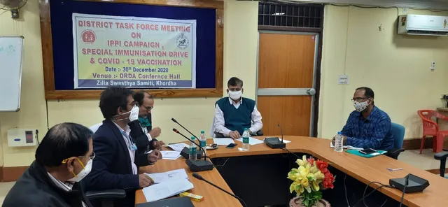 ଖୋର୍ଦ୍ଧା ଜିଲ୍ଲାରେ ୧,୨୮,୨୫୦ ଜଣ ୦-୫ ବର୍ଷ ଶିଶୁଙ୍କୁ ଦିଆଯିବ ପୋଲିଓ ଟିକା