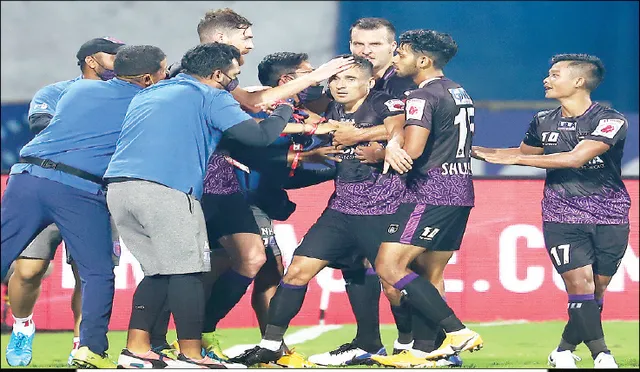 ପରାଜୟ ଧାରା ଭାଙ୍ଗିଲା ଓଡ଼ିଶା ଏଫ୍‌ସି, ନର୍ଥଇଷ୍ଟ୍‌ ସହ ଅମୀମାଂସିତ ରଖିଲା