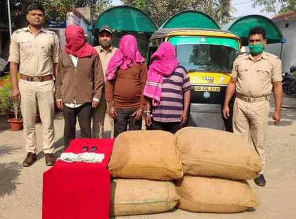 ନେହରୁପଲ୍ଲୀରୁ ଦୁଇ କୁଇଣ୍ଟାଲ ଭାଙ୍ଗ ଜବତ; ତିନି ଗିରଫନେହରୁପଲ୍ଲୀରୁ ଦୁଇ କୁଇଣ୍ଟାଲ ଭାଙ୍ଗ ଜବତ; ତିନି ଗିରଫ