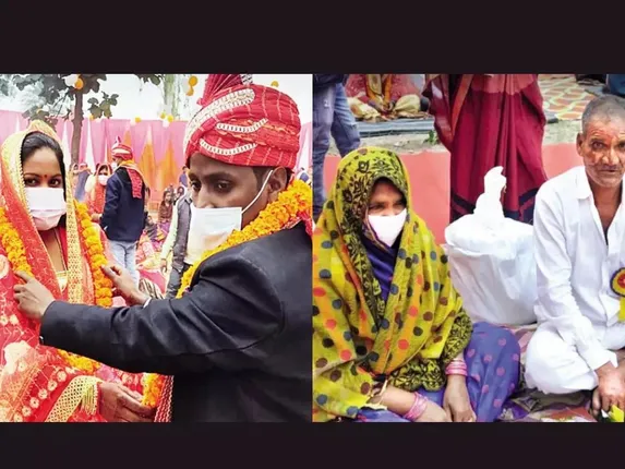 ଏକା ସାଙ୍ଗରେ ବିବାହ କଲେ ମାଆ ଓ ଝିଅ, ବିଧବା ମାଆଙ୍କ ହାତ ଧରିଲେ ତାଙ୍କ ଅବିବାହିତ ଦିଅର