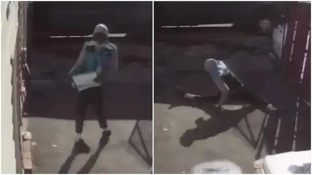 ଜିନିଷ ଡେଲିଭର କରିବାକୁ ଯିବା ପୂର୍ବରୁ ଘର ବାହାରେ ଏଭଳି କାମ କଲେ ଯୁବକ, ଭିଡିଓ ସେୟାର କରି ଖୋଜୁଛନ୍ତି ଘର ମାଲିକ