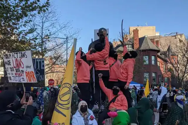 ଆନ୍ଦୋଳନକୁ ସମର୍ଥନ କରି ଆମେରିକାରେ ବିକ୍ଷୋଭ