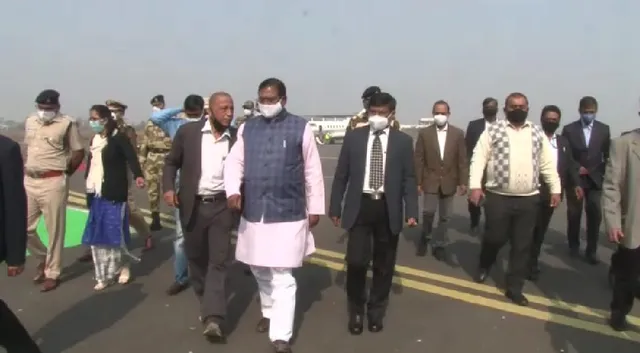 ଦୁଇ ଦିନିଆ ଗସ୍ତରେ ଆସି ଆରଏସ୍‌ପି ପହଞ୍ଚିଲେ କେନ୍ଦ୍ର ଇସ୍ପାତ ରାଷ୍ଟ୍ରମନ୍ତ୍ରୀ