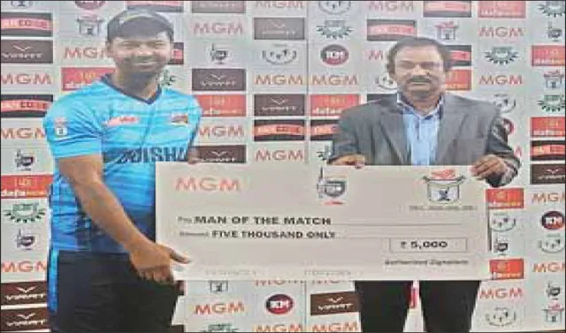 ସାମସୁଲଙ୍କ ବିସ୍ଫୋରକ ଅର୍ଧଶତକ, ଓଡ଼ିଶା ଜାଗୁଆର୍ସର ପ୍ରଥମ ବିଜୟ