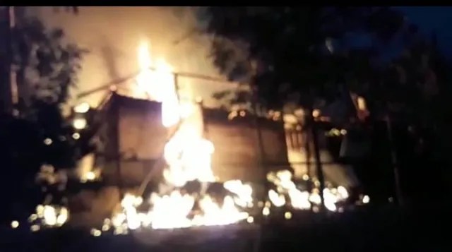 ଗ୍ୟାସଟାଙ୍କି ଫାଟି ୪ ବଖରା ଭସ୍ମୀଭୂତ