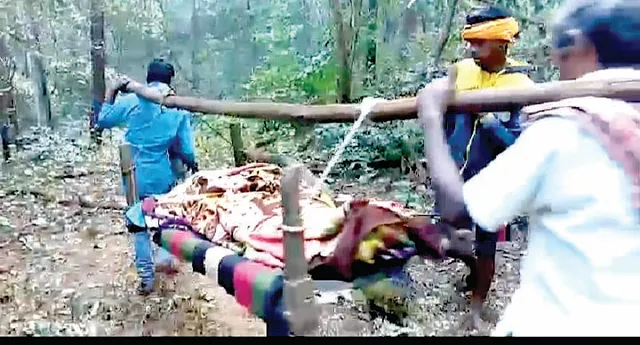 ଦୁର୍ଗମ ଅଞ୍ଚଳରେ ରାସ୍ତା ଯନ୍ତ୍ରଣା, ଦୋଳାରେ ବୁହାହେଲେ ଗର୍ଭବତୀ