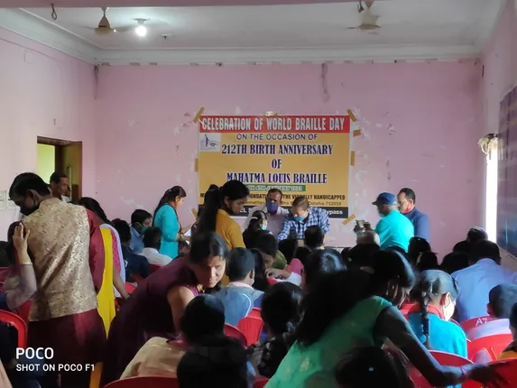 ମହାତ୍ମା ଲୁଇସ୍ ବ୍ରେଲିଙ୍କ ୨୧୨ତମ ଜୟନ୍ତୀ ପାଳିତ