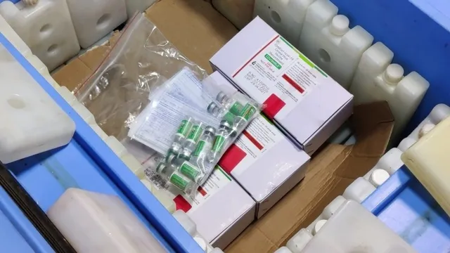 କଡା ସୁରକ୍ଷାରେ ମାଲକାନଗିରିରେ ପହଞ୍ଚିଲା କୋଭିଡ ଟିକା; ପ୍ରଥମ ପର୍ଯ୍ୟାୟରେ ୫୨୮୮ ହିତାଧିକାରୀଙ୍କୁ ମିଳିବ ଟିକା