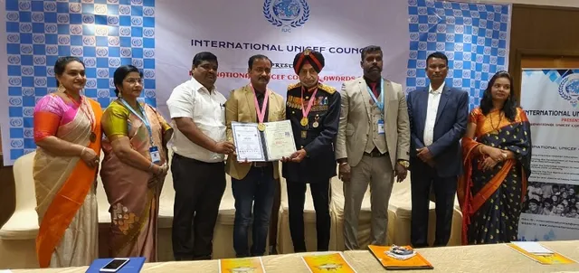 ଆନ୍ତର୍ଜାତିକ ୟୁନିସେଫ କାଉନସିଲ ପକ୍ଷରୁ ସମାଜସେବୀ ବିନୋଦଙ୍କୁ ଡକ୍ଟରେଟ ଉପାଧି