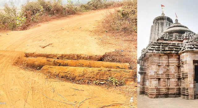 ଅବହେଳିତ ବୁଦ୍ଧନାଥ ପୀଠ ରାସ୍ତା, କଲଭର୍ଟ ଖାଲ ପାଲଟିଛି ମରଣଯନ୍ତା