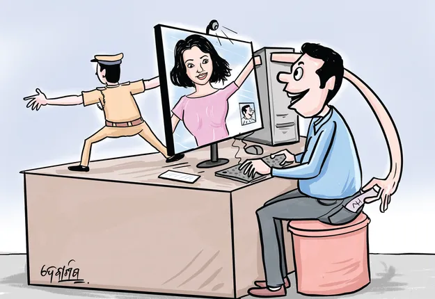 ସାଇବର୍‌ ଠକେଇର ଅଡ଼ୁଆ ଜାଲ : ସୁନ୍ଦରୀ ଝିଅ.. ଭିଡିଓ ଚାଟିଂ.. ହନିଟ୍ରାପ୍‌...