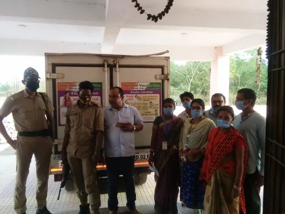 ଖୋର୍ଦ୍ଧାରେ  ପହଞ୍ଚିଲା ୬୧୫୦ କୋଭାସିଲ୍ଡ ଟିକା