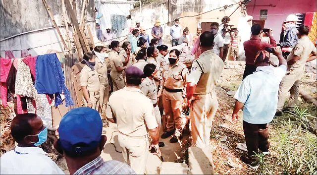 ବିନ୍ଦୁସାଗର ନିକଟରୁ ଉଚ୍ଛେଦ ବେଳେ ଉତ୍ତେଜନା