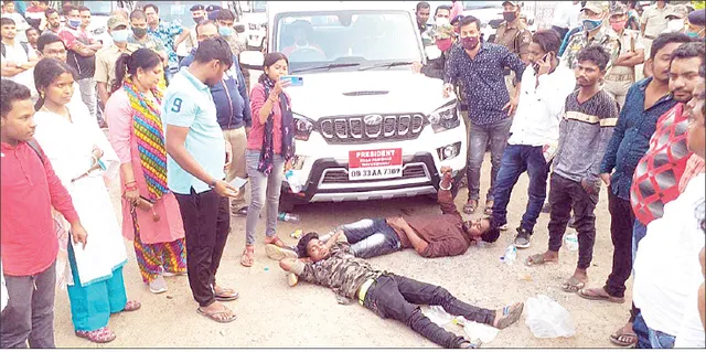 ବିଜେଡି-ବିଜେପି ମୁହାଁମୁହଁ: ସାଂସଦ, ୪ ବିଧାୟକଙ୍କୁ ୩ ଘଣ୍ଟା ଅଟକ