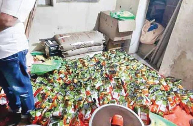 ନକଲି ସାମଗ୍ରୀ ବଳୟରେ ବ୍ରହ୍ମପୁର