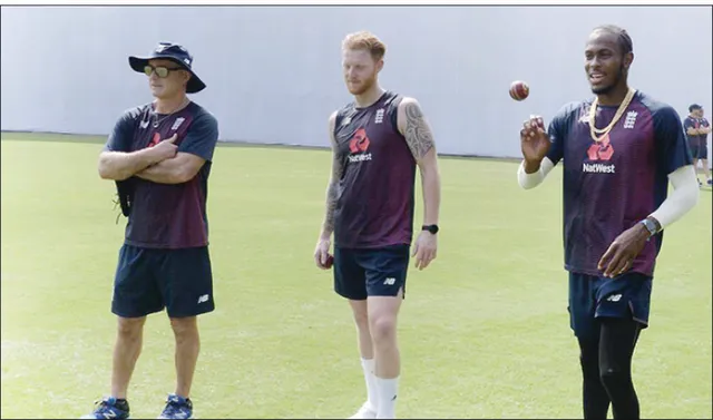 ଅଭ୍ୟାସକୁ ଓହ୍ଲାଇଲେ ଆର୍ଚର, ବର୍ନସ ଓ ଷ୍ଟୋକ୍ସ