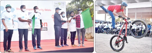 ସୁଡ଼କ ସୁରକ୍ଷା ପାଇଁ ରାଜଧାନୀରେ ସାଇକ୍ଲୋଥନ, ଦୁର୍ଘଟଣା ରୋକିବା ସମସ୍ତଙ୍କର କାମ୍ୟ ହେଉ : କ୍ରୀଡ଼ା ମନ୍ତ୍ରୀ