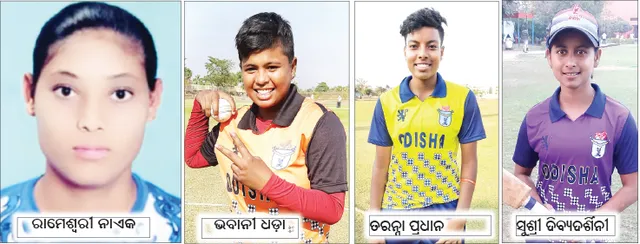 ମହିଳା କ୍ରିକେଟ ଲିଗ୍‌: ଭବାନୀଙ୍କୁ ହ୍ୟାଟ୍ରିକ, ରାମେଶ୍ବରୀଙ୍କୁ ୫ ଵିକେଟ୍‌