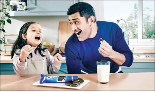 ବିସ୍କୁଟ ବିଜ୍ଞାପନରେ ଜିଭା-ମାହି