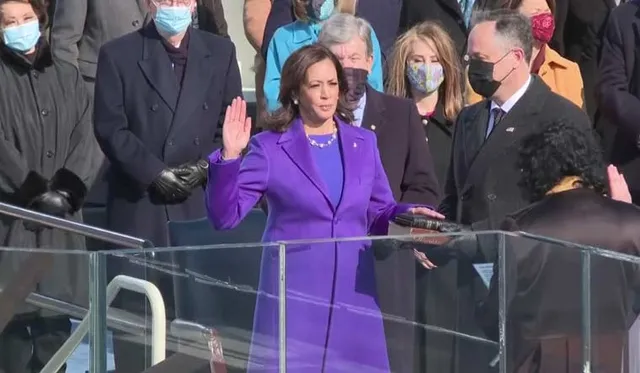 ଆମେରିକାର ପ୍ରଥମ ମହିଳା ଉପରାଷ୍ଟ୍ରପତି ହେଲେ କମଳା ହାରିସ