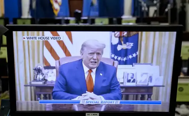 ‘ଏକଜୁଟ’ ହେବା ଲାଗି ଆମେରିକୀୟଙ୍କୁ ବୁଝାଇଲେ ଟ୍ରମ୍ପ୍‌, କିନ୍ତୁ ମହାଭିଯୋଗ ପ୍ରସଙ୍ଗ ଉଠାଇଲେ ନାହିଁ