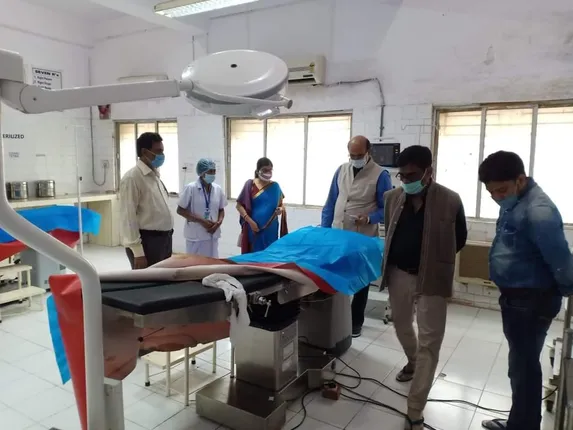 ମୁଖ୍ୟମନ୍ତ୍ରୀ ବାୟୁ ସେବା ଆରମ୍ଭ ପୁର୍ବରୁ ଭିତ୍ତିଭୂମି ଯାଞ୍ଚ କରିଲେ ସ୍ବାସ୍ଥ୍ୟ ନିର୍ଦ୍ଦେଶକ