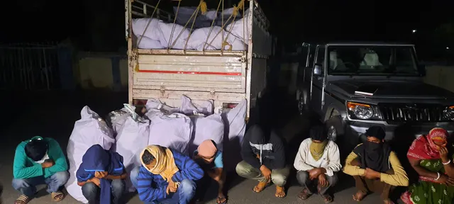 କୋଟିଏରୁ ଊର୍ଦ୍ଧ୍ବ ଟଙ୍କାର ଗଂଜେଇ ଜବତ, ହୋମଗାର୍ଡ ସମେତ ୮ ଗିରଫ