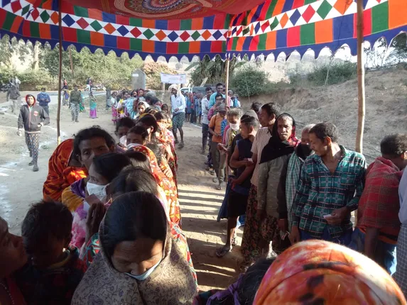 କୋଟିଆରେ କଡ଼ା ସୁରକ୍ଷା ମଧ୍ୟରେ ନିର୍ବାଚନ ଆରମ୍ଭ