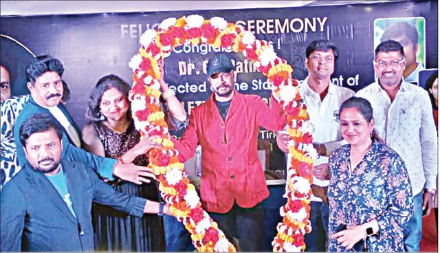 ୧୦୦ କୋଟିର କ୍ରୀଡ଼ା ଏକାଡେମି କରିବେ ଶ୍ରୀନିବାସ, ଓଡ଼ିଶା ଦୌଡ଼କୁଦ ସଂଘ ନୂଆ ସଭାପତିଙ୍କୁ ସମ୍ବର୍ଦ୍ଧନା